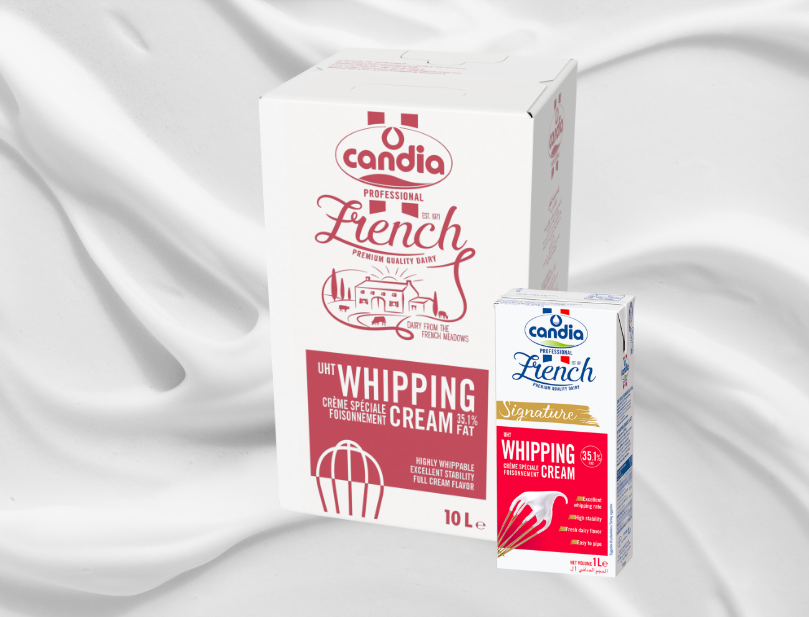 Signature Whipping Cream 35.1% - Excellent whipping rate